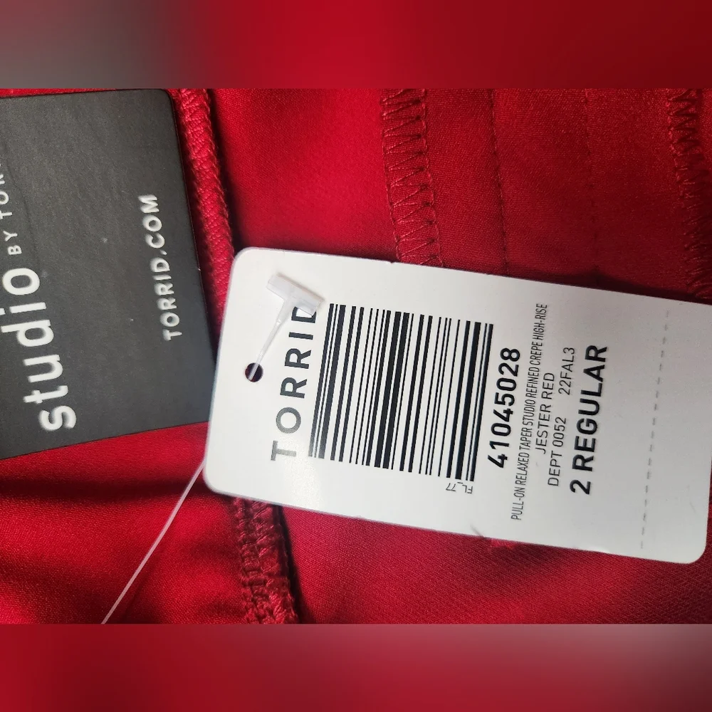 Torrid Studio Red Pants - Picture 5 of 6